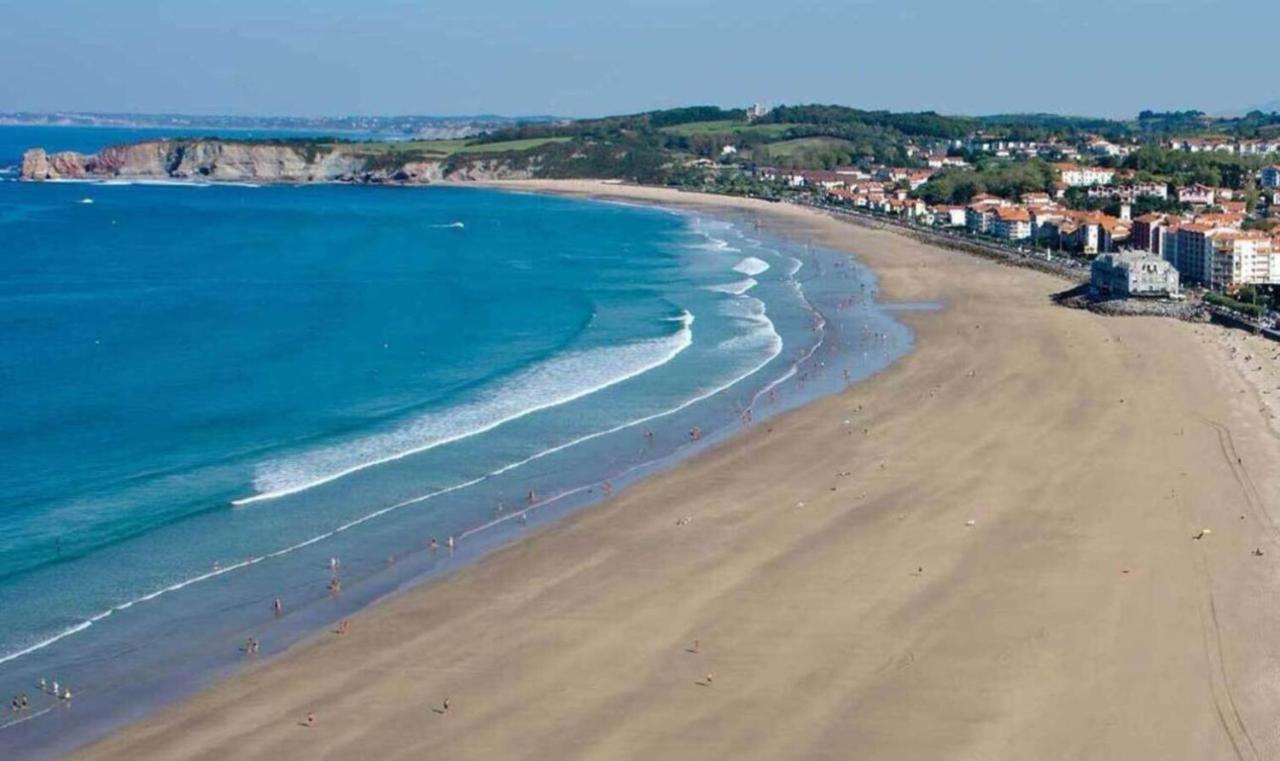 Appartement En Premiere Ligne De Plage Hendaye Dış mekan fotoğraf
